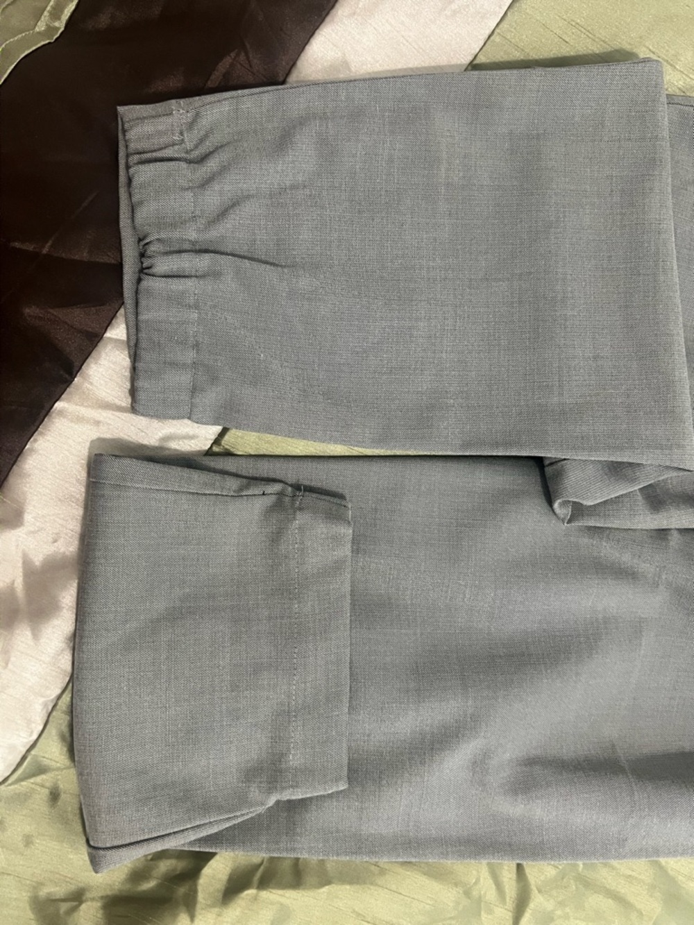 Zara Basic Classic Straight Leg Pants